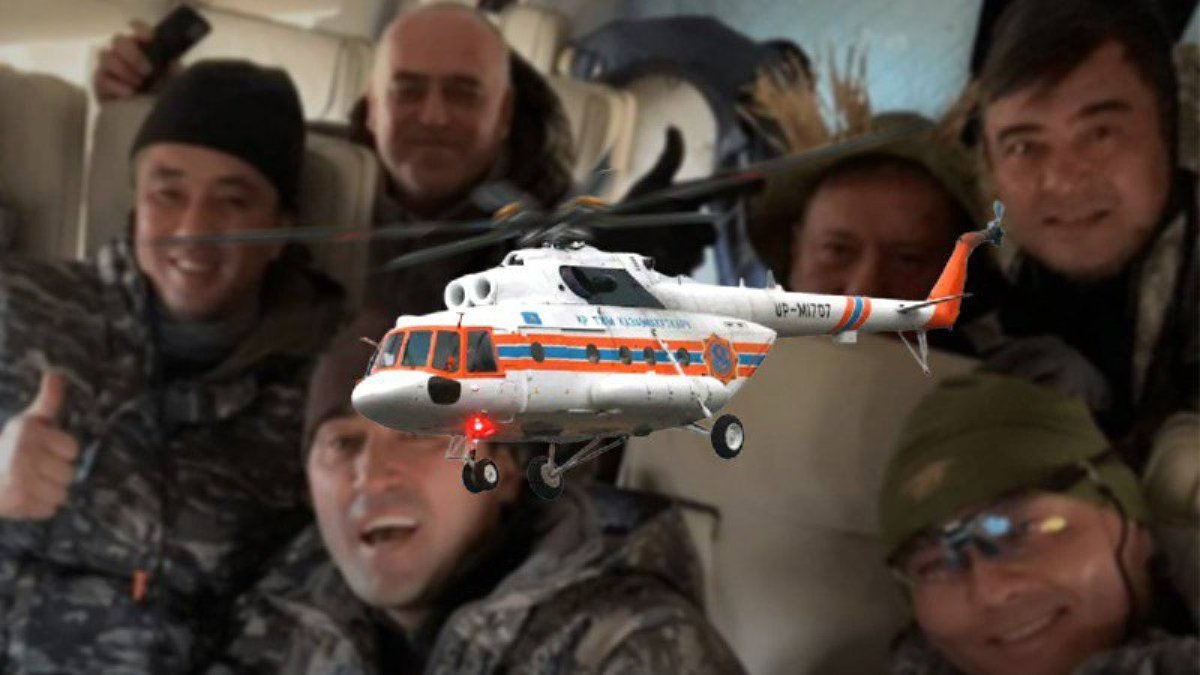 Аңға шыққан олигархтар ТЖМ тікұшағын қанша теңгеге жалға алды