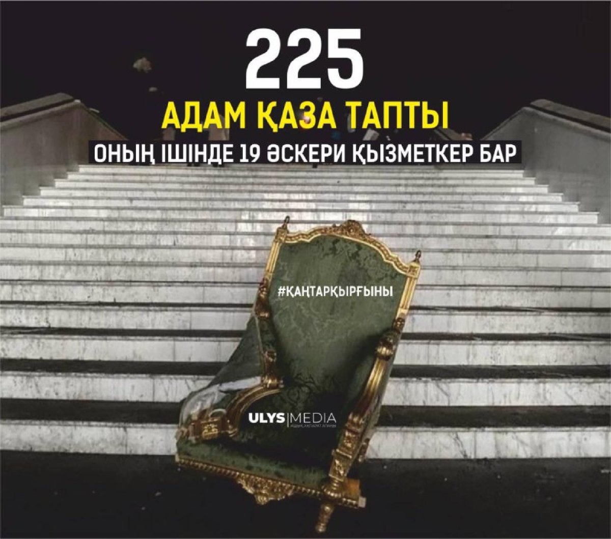 ТЖ кезінде мәйітханаларға 225 адамның денесі жеткізілді – Бас прокуратура