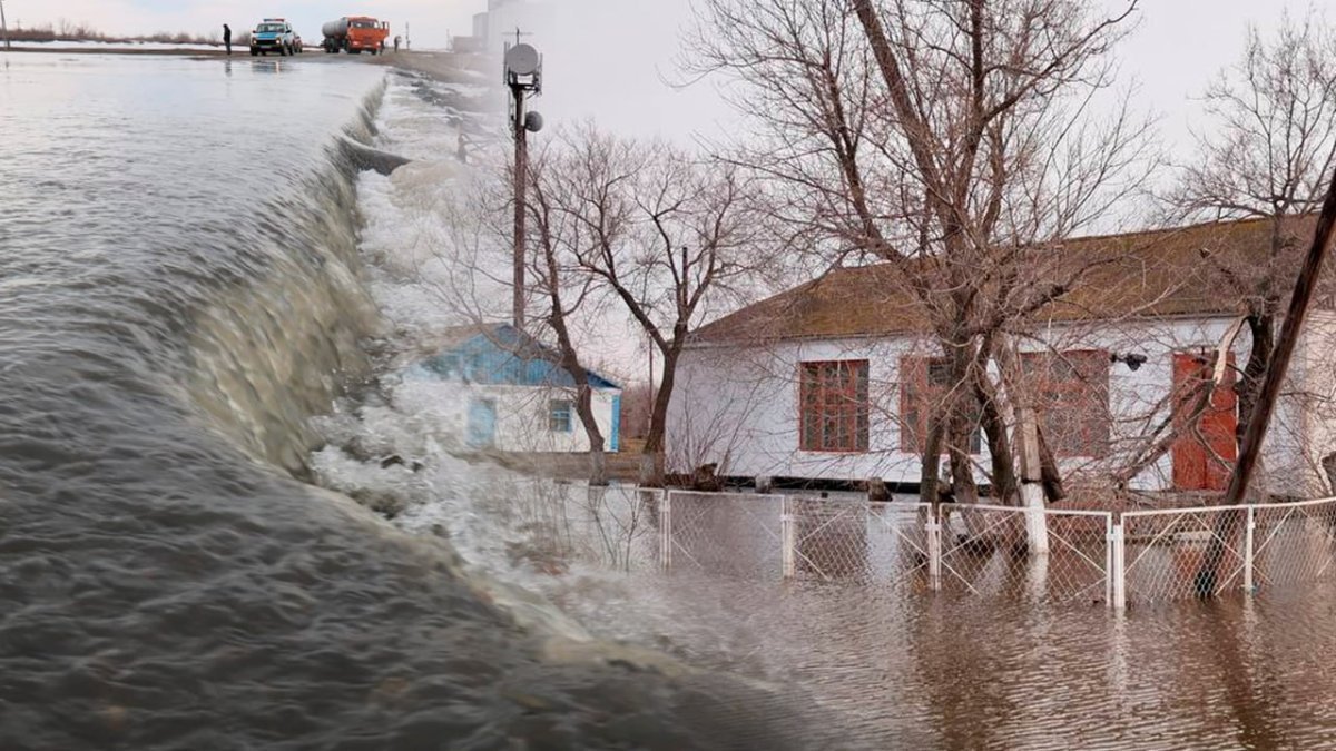 Жайық өзенінде су деңгейі қауіпті деңгейден асып кетті