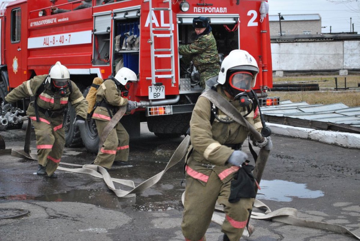 Батыс Қазақстанда әкімшілік ғимараты өртенді