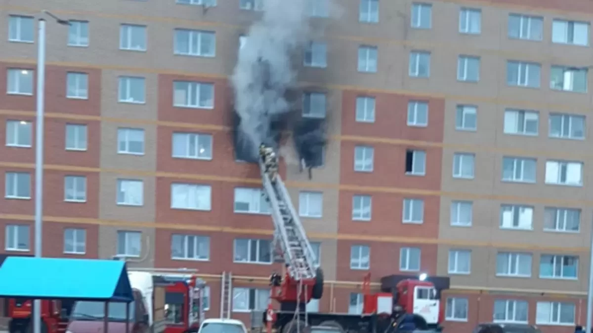 Батыс Қазақстанда өрт кезінде екі бала терезеден секірген