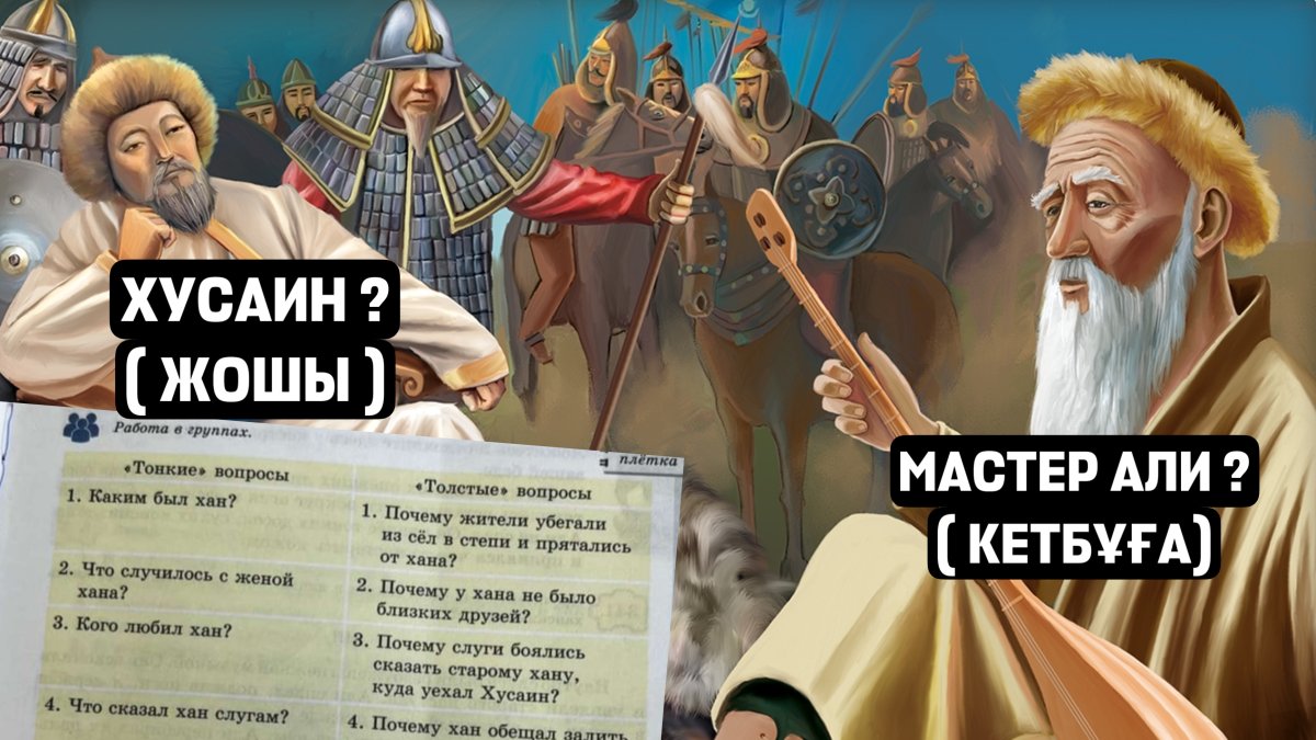 «Жошының атын Хусаин, Кетбұқаны Али деп өзгерткен»: 5-ші сыныптың кітабы желіде дау туғызды