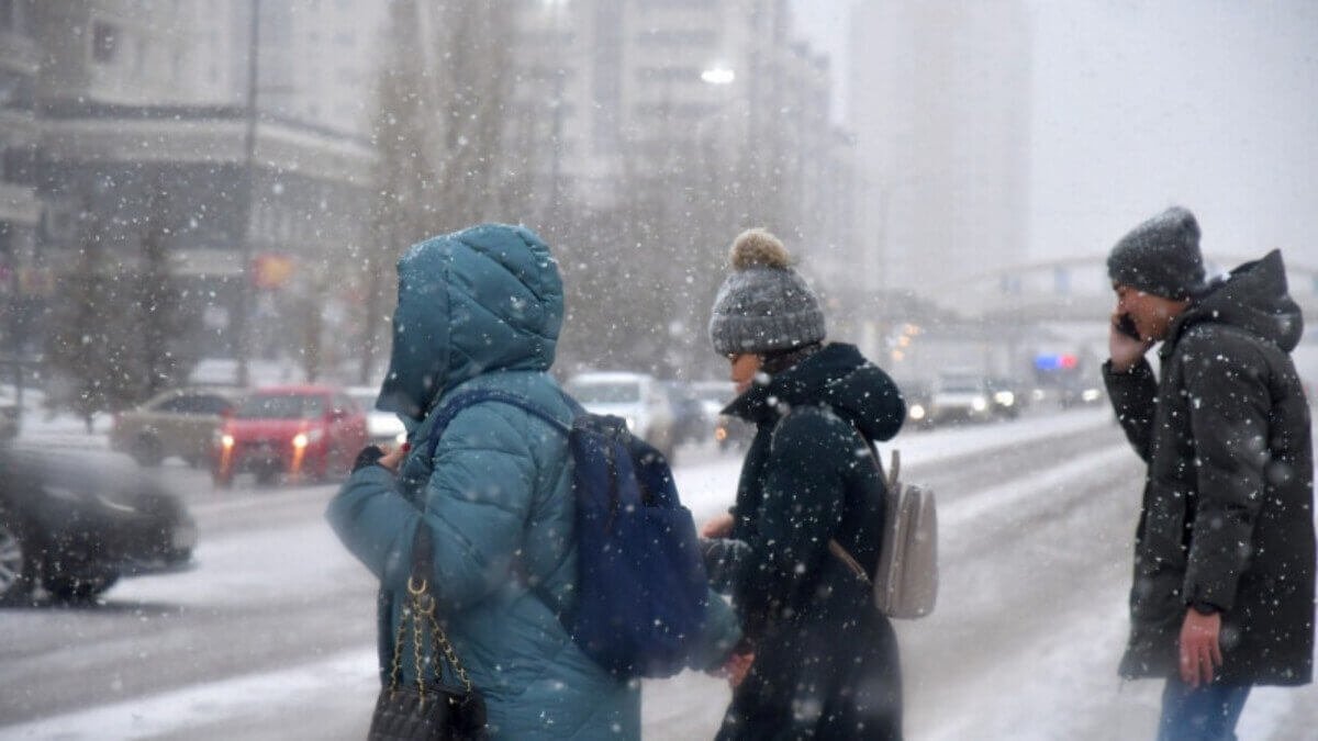 -26°C дейін аяз: қаңтардың соңғы күні ауа райы қандай болады