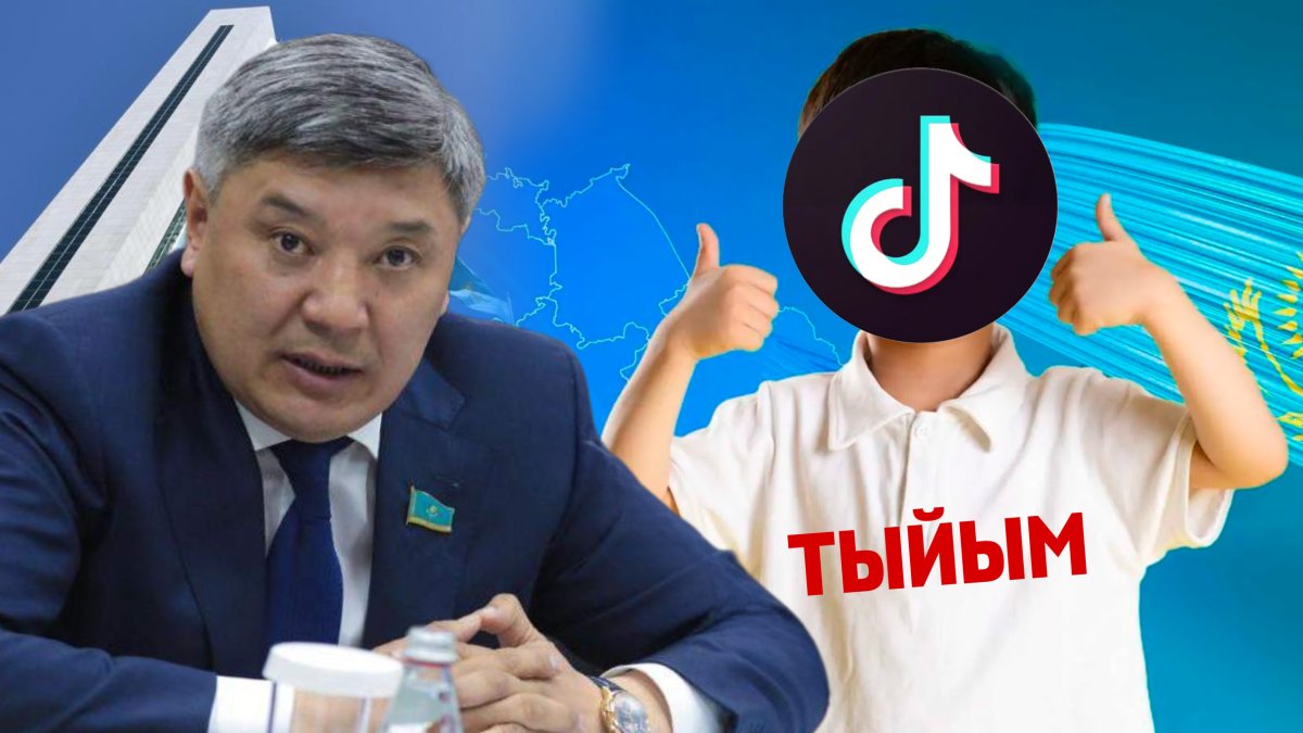 Депутат Жанарбек Әшімжан балаларға TikTok-қа кіруге тыйым салуды ұсынды