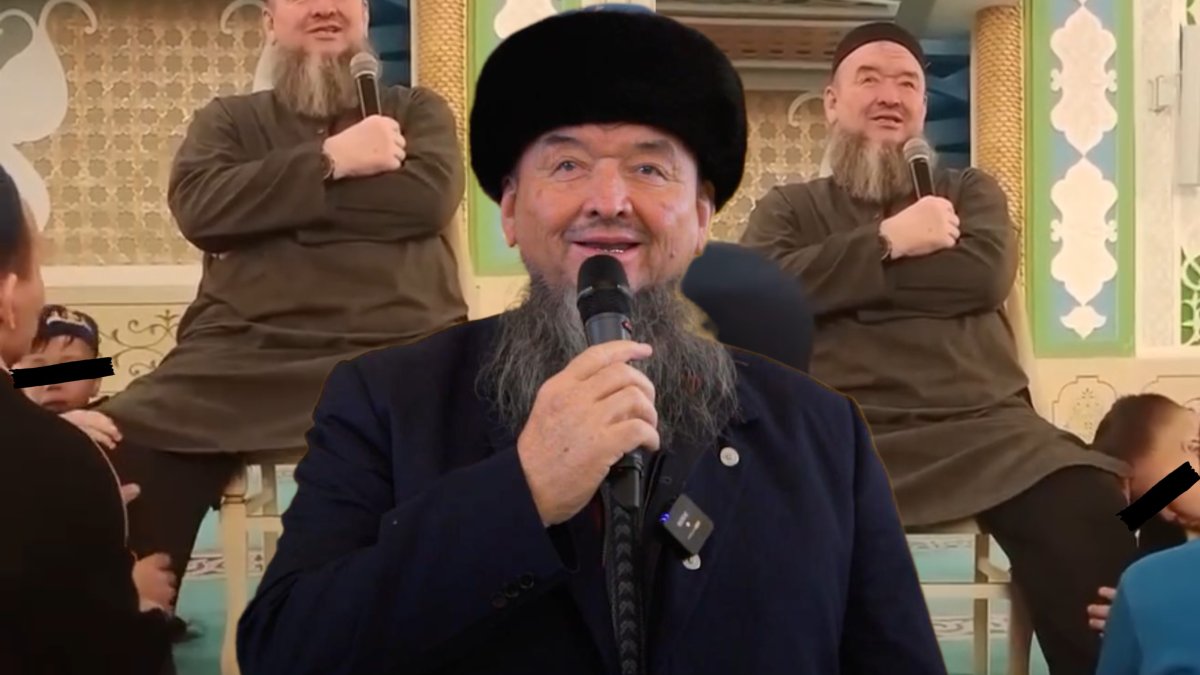 Сарыағаштағы медресенің бас ұстазының аяғын шәкірттері уқалаған видео желіде қызу талқыланды