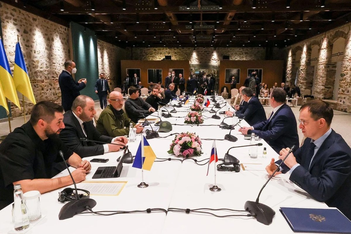 Үш сағаттан кейін Ыстамбұлда Ресей-Украина келіссөзі басталады