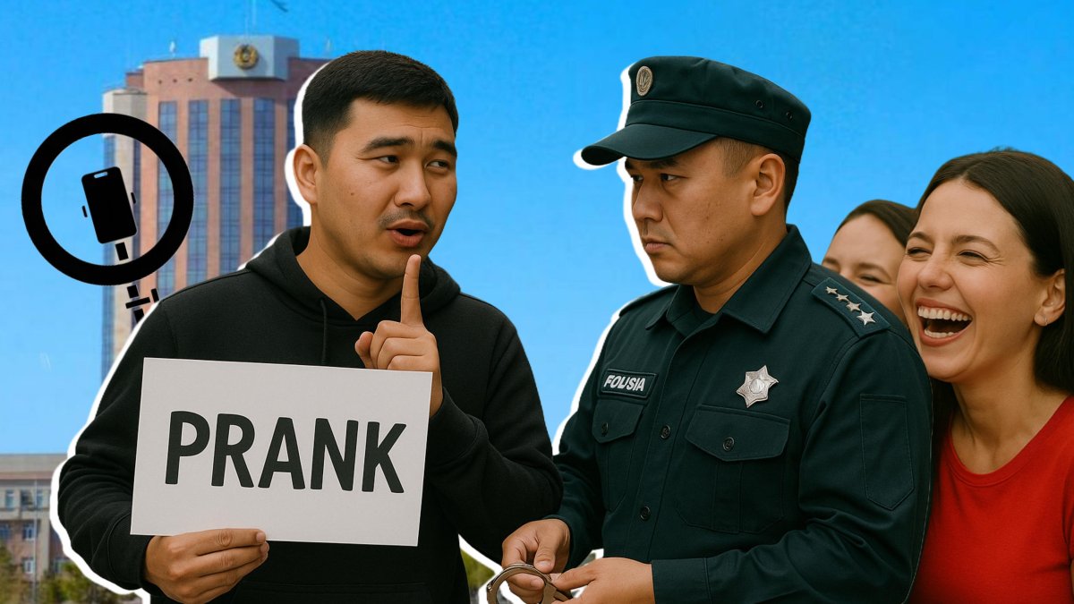 ІІМ пранк жасайтын блогерлер қылмыстық жазаға тартылатынын ескертті