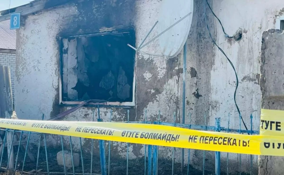 БҚО-да бес бала өртеніп кетті: әке-шешесі ауыр жағдайда жатыр