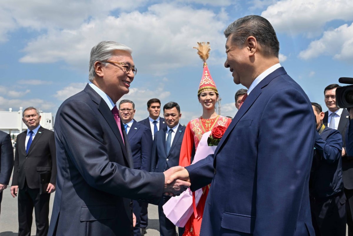 Қазақстанға Қытай төрағасы Си Цзиньпин келді