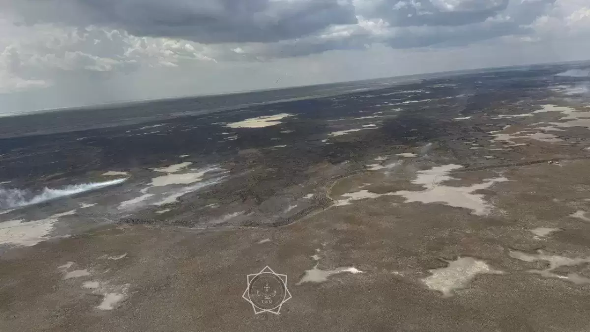 Атырау резерватындағы өрт қасақана қойылған болуы мүмкін