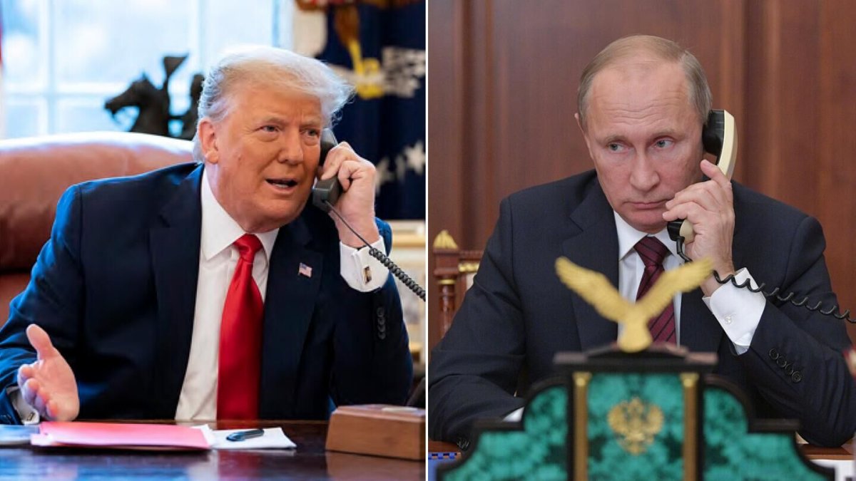 «Прогресс жоқ»: Трамп пен Путин телефонмен сөйлесті