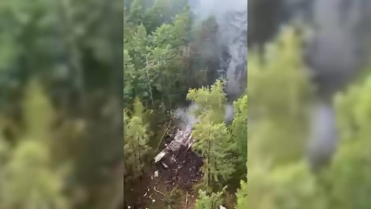 Ешкім тірі қалған жоқ: Ресейде ұшақ апатқа ұшырады