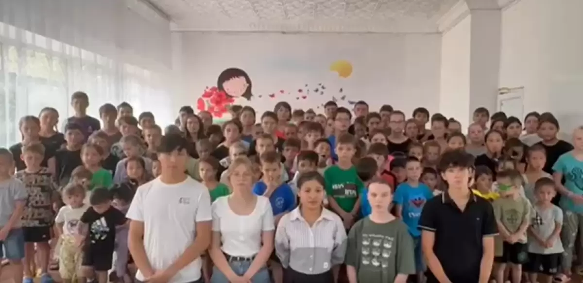 Бағанашылдағы жанжал: балалар тағы үндеу жасады