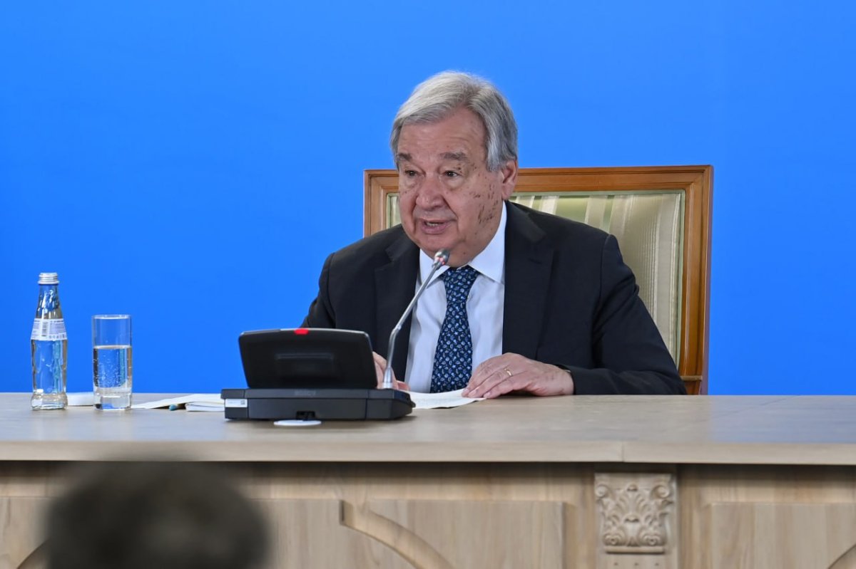 "Қазақстанға шын жүректен тәнтімін": Гутерриш елдің саясатына жоғары баға берді