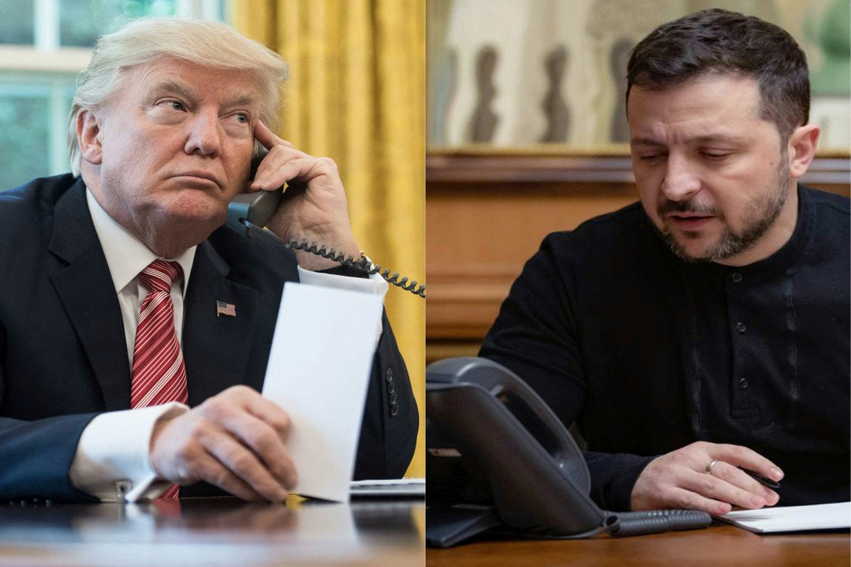 "Оларға жасалған қысым әсер етіп жатыр": Зеленский мен Трамп телефонмен сөйлесті