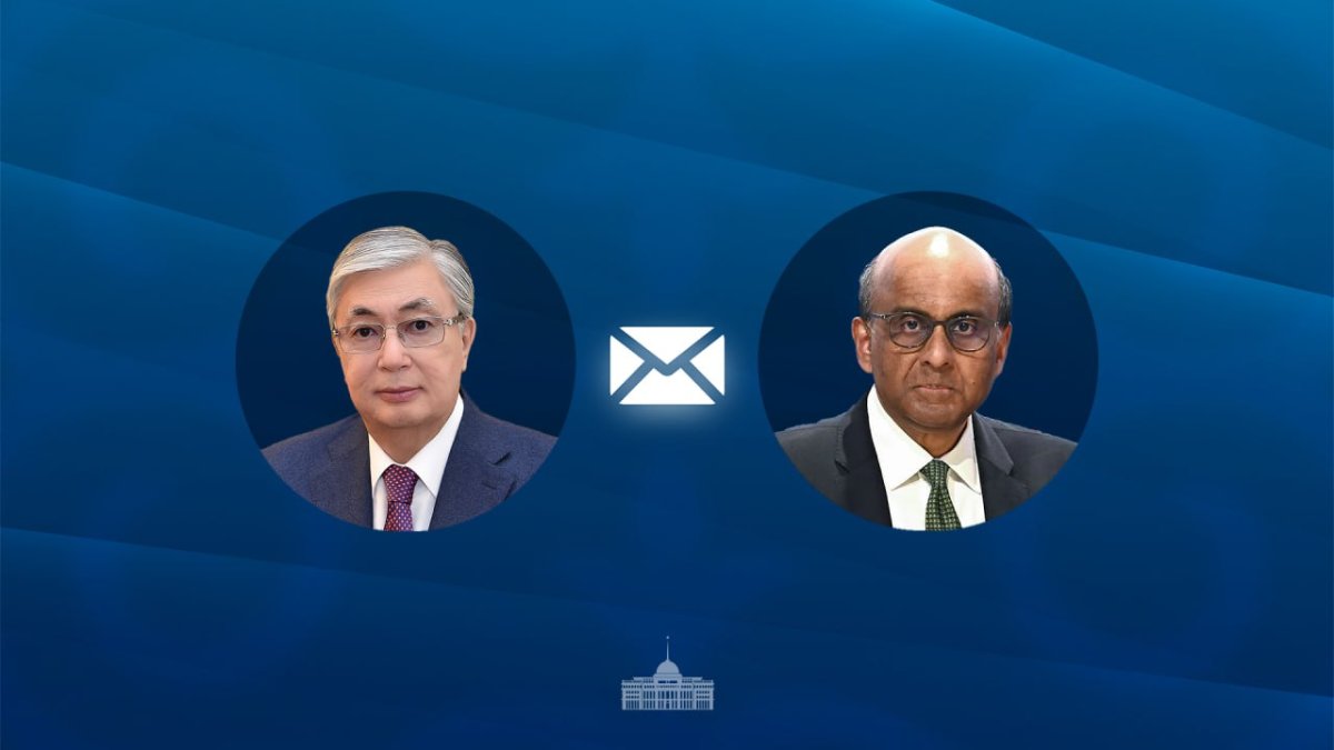 Тоқаев Сингапур президентіне жеделхат жолдады