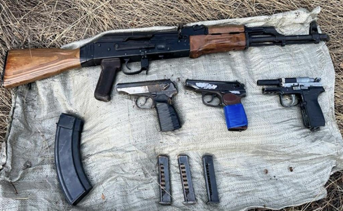 Қаңтар оқиғасы кезінде ұрланған қару-жарақтар табылды