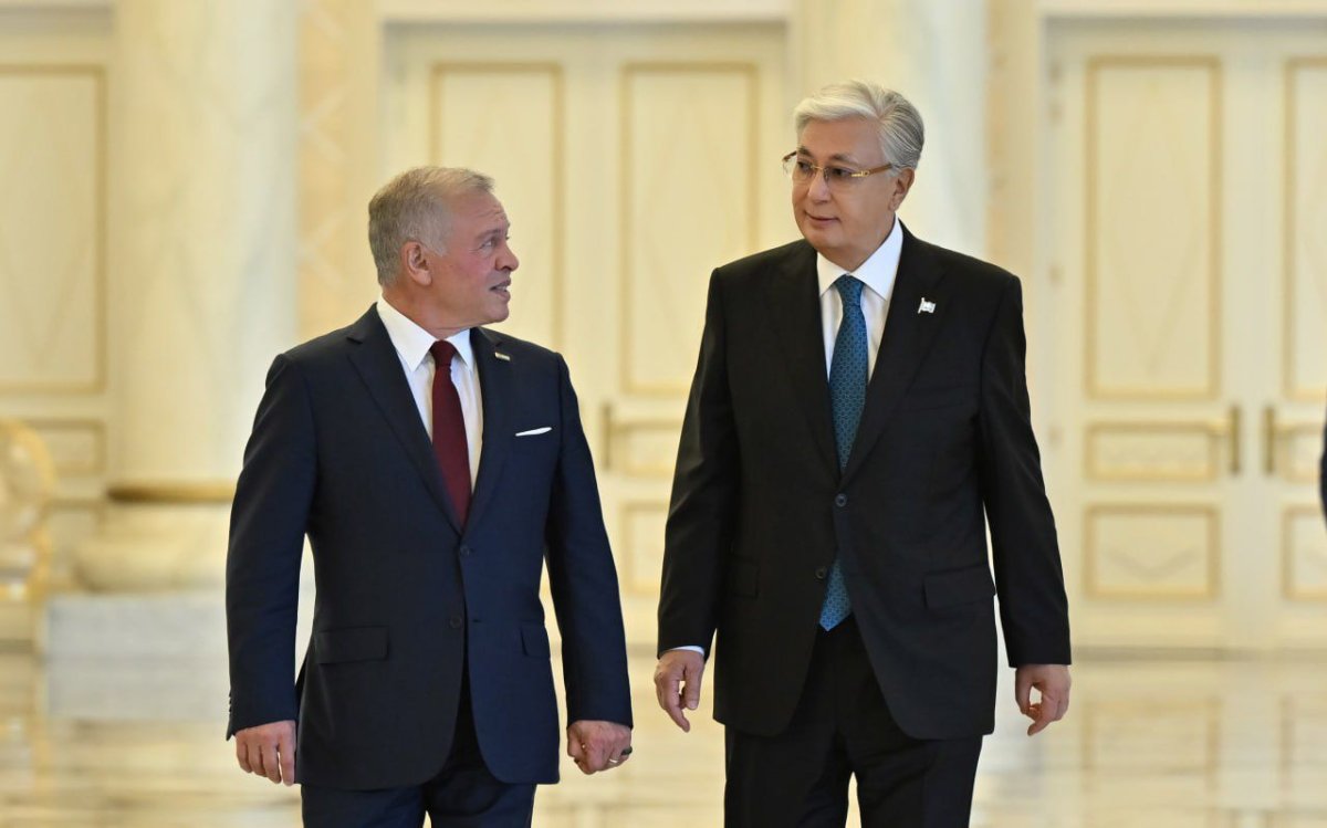 Тоқаев пен Иордания Королі келіссөз жүргізді