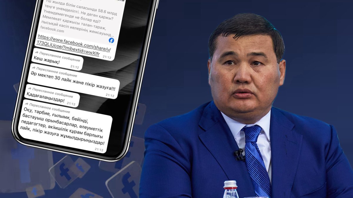 "30 лайк, пікір". Нұрлыбек Нәлібаев туралы жазбаға лүпіл басу талап етілген