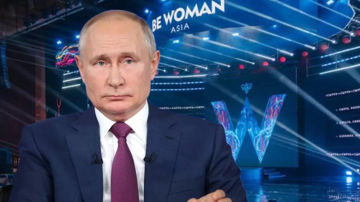 Ресейлік психолог Алматыдағы әйелдер форумында Путинді көпшілік алдында мақтады
