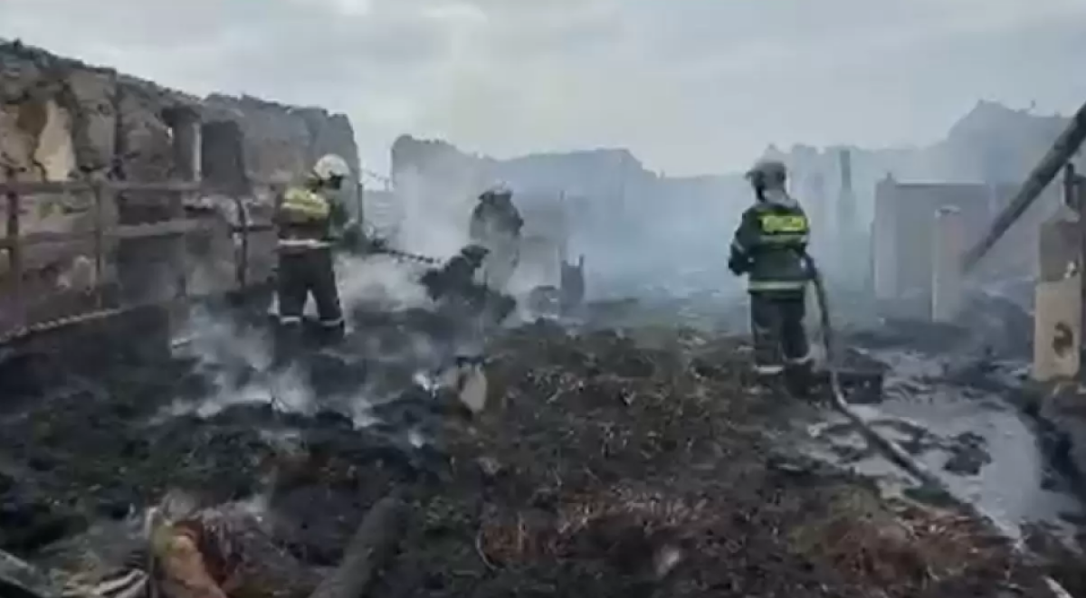 Екібастұзда өрттен соң 6 адамның денесі табылды: мән-жай