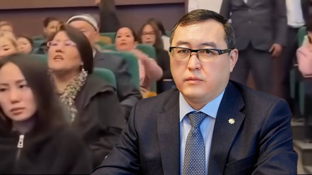 Залды мұғалімдермен толтырған: Сұлтанғазиевтің кездесуіне халық кіре алмаған