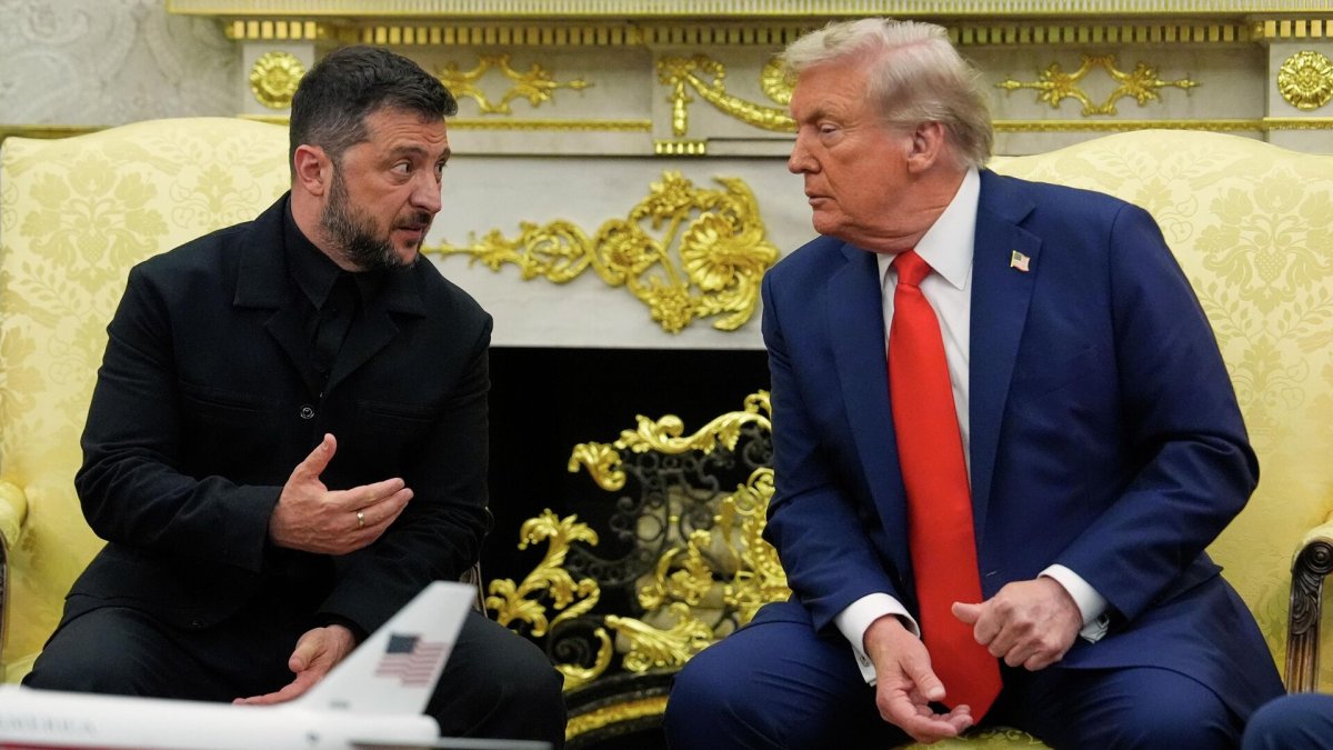 Зеленский мен Трамп: АҚШ Украина әуе қорғанысын күшейте ме