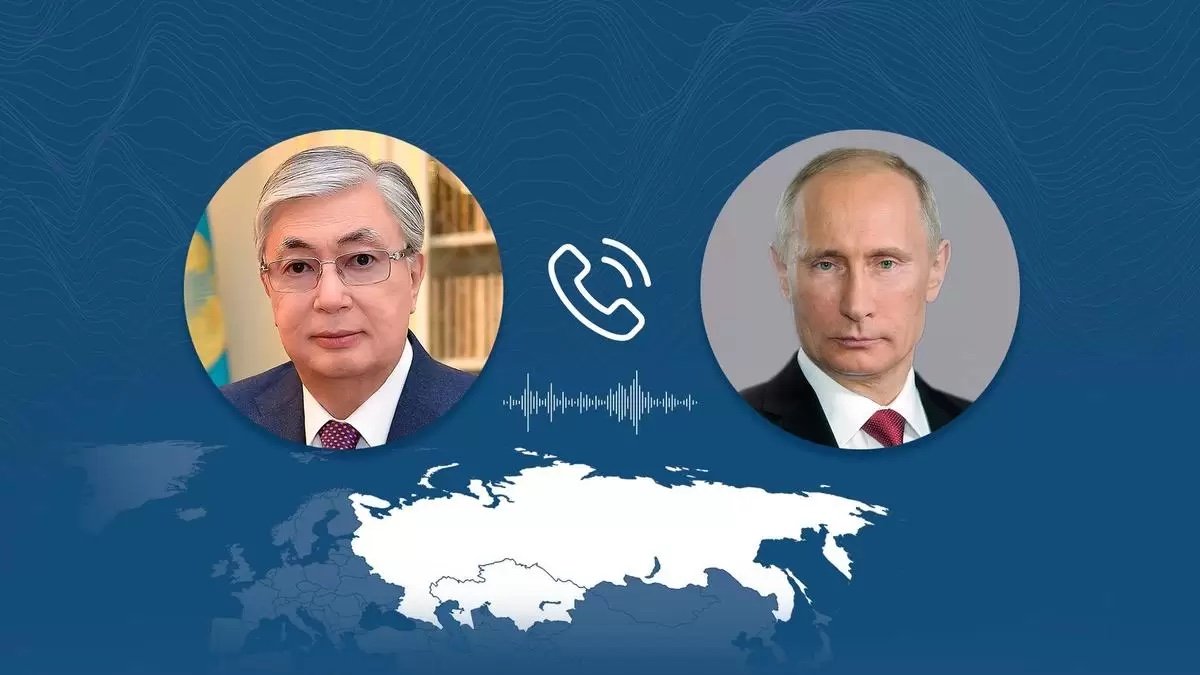 Тоқаев пен Путин тағы да телефонмен сөйлесті