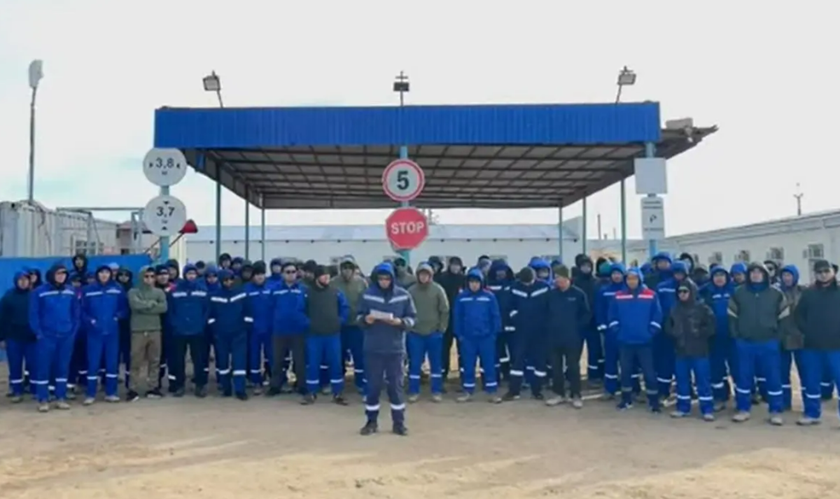Маңғыстаудағы кен орны жұмысшылары президентке үндеу жасады