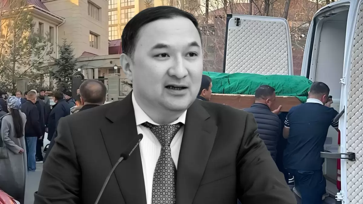 Ержан Бабақұмаровты жақындары ақтық сапарға шығарып салды