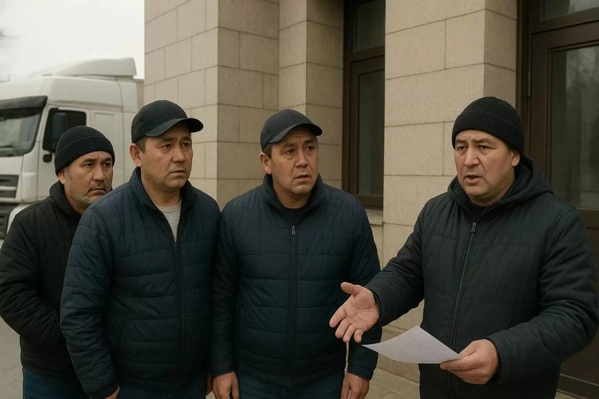 "Бізді екі жылға бұғаттады": қазақстандық жүк көлік жүргізушілері жұмыссыз қалды