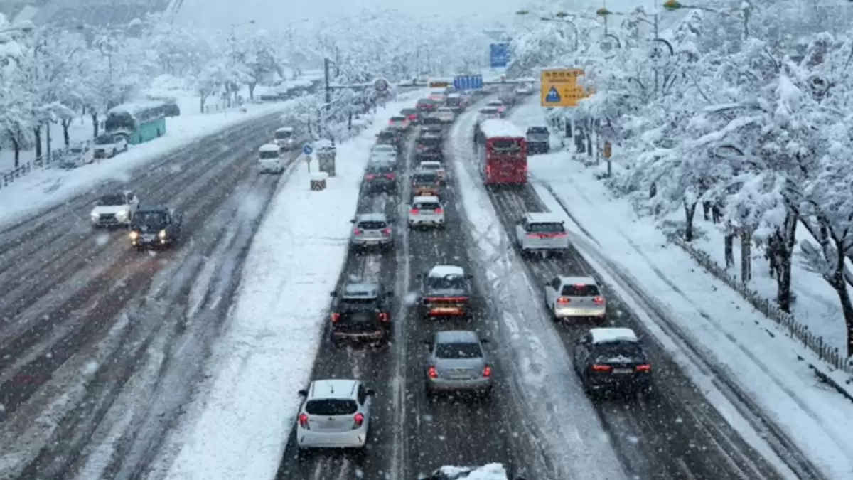 Ауа райына байланысты тасжолда шектеу енгізілді