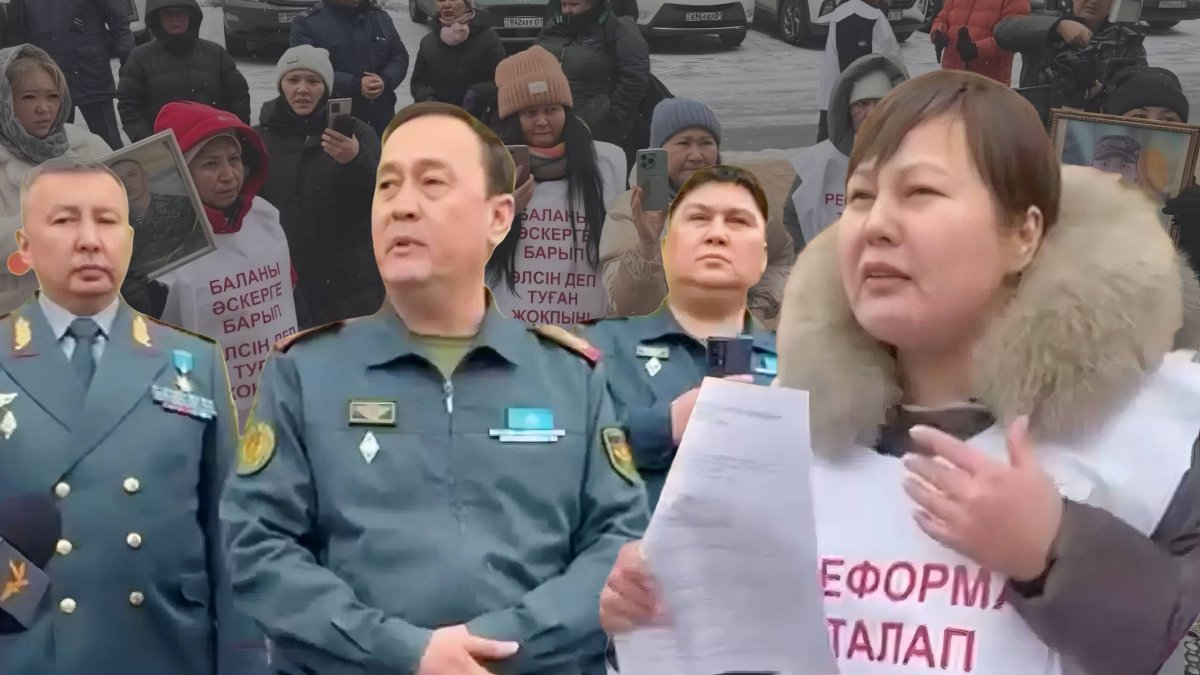 «Баланы әскерге барып өлсін деп туған жоқпын»: Аналардың талабы, генералдың жауабы. Астанадағы наразылықтың жай-жапсары