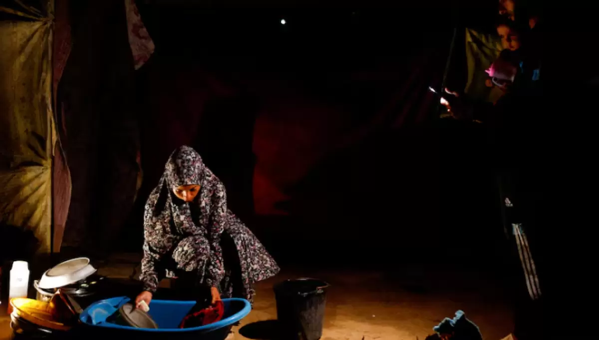 Газада тұрғындар бітімге қарамастан жарықсыз отыр