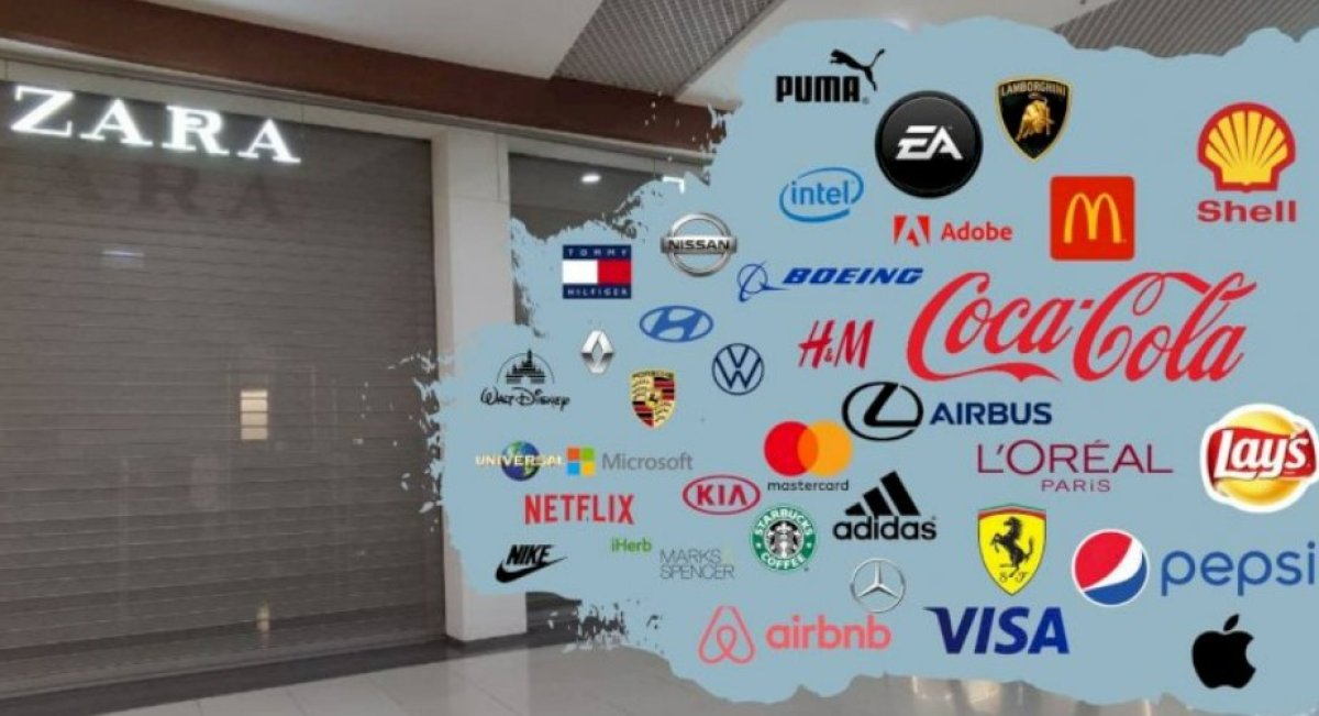 Zara, Amazon, Nokia: Ресейде кім өз атауын сақтап қалды