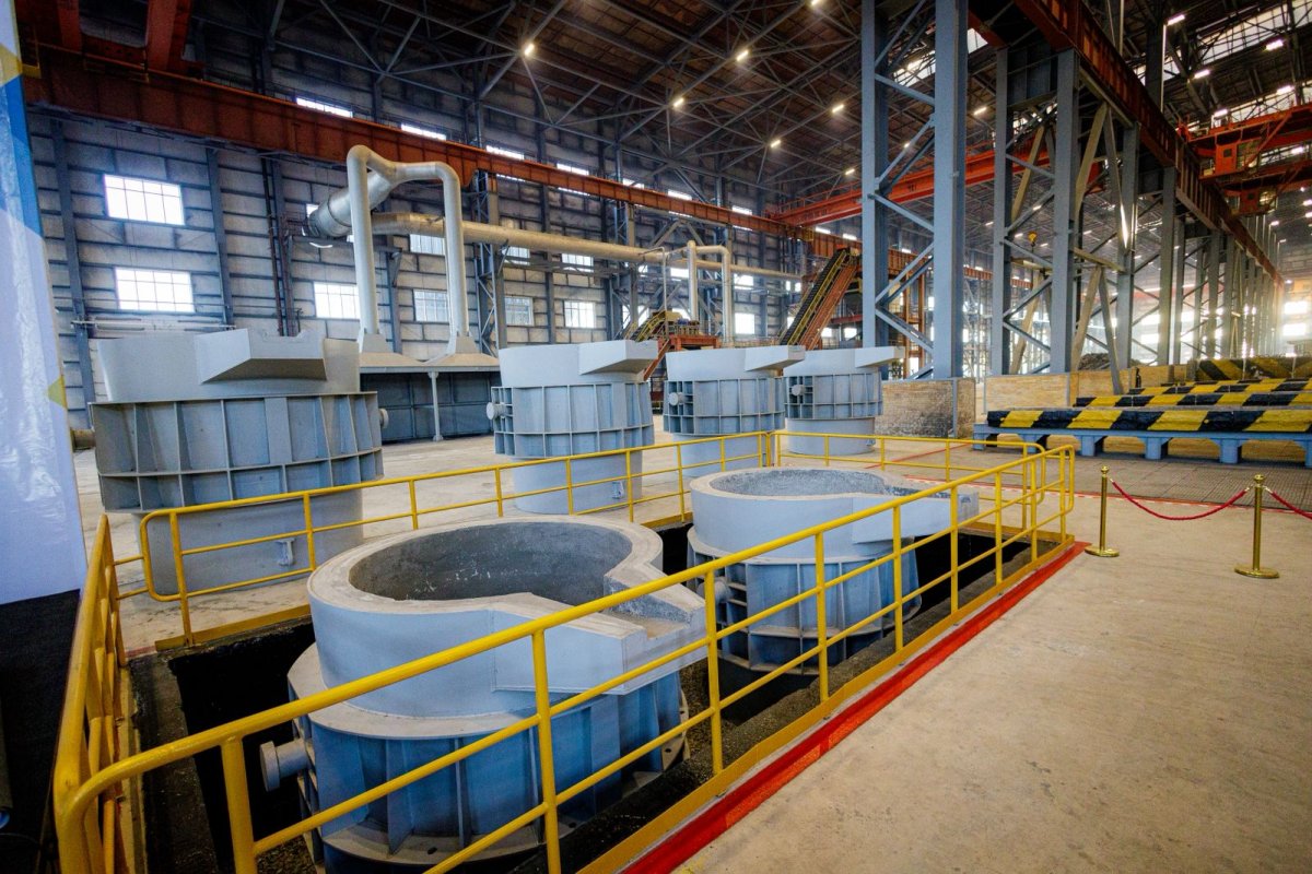 Екібастұзда әлемдегі ең ірі ферроқорытпа кәсіпорындарының бірі - ферросилиций өндіретін зауыт іске қосылды