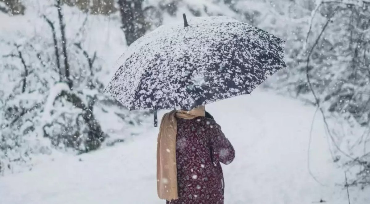 Қар аралас жаңбыр жауады - синоптиктер болжамы