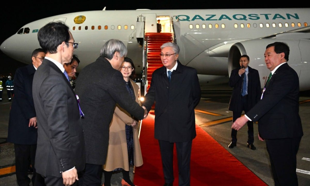 Тоқаев Жапонияға ресми сапармен барды