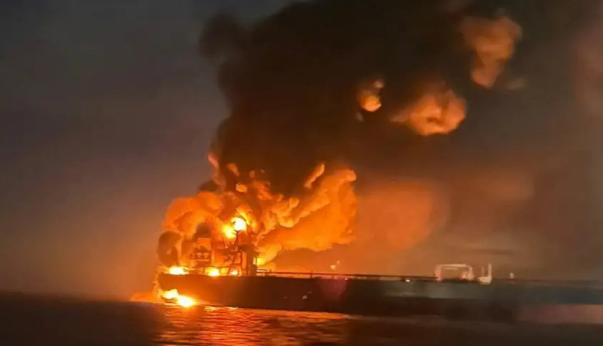 Украина дрондары ресейлік танкерге соққы жасады