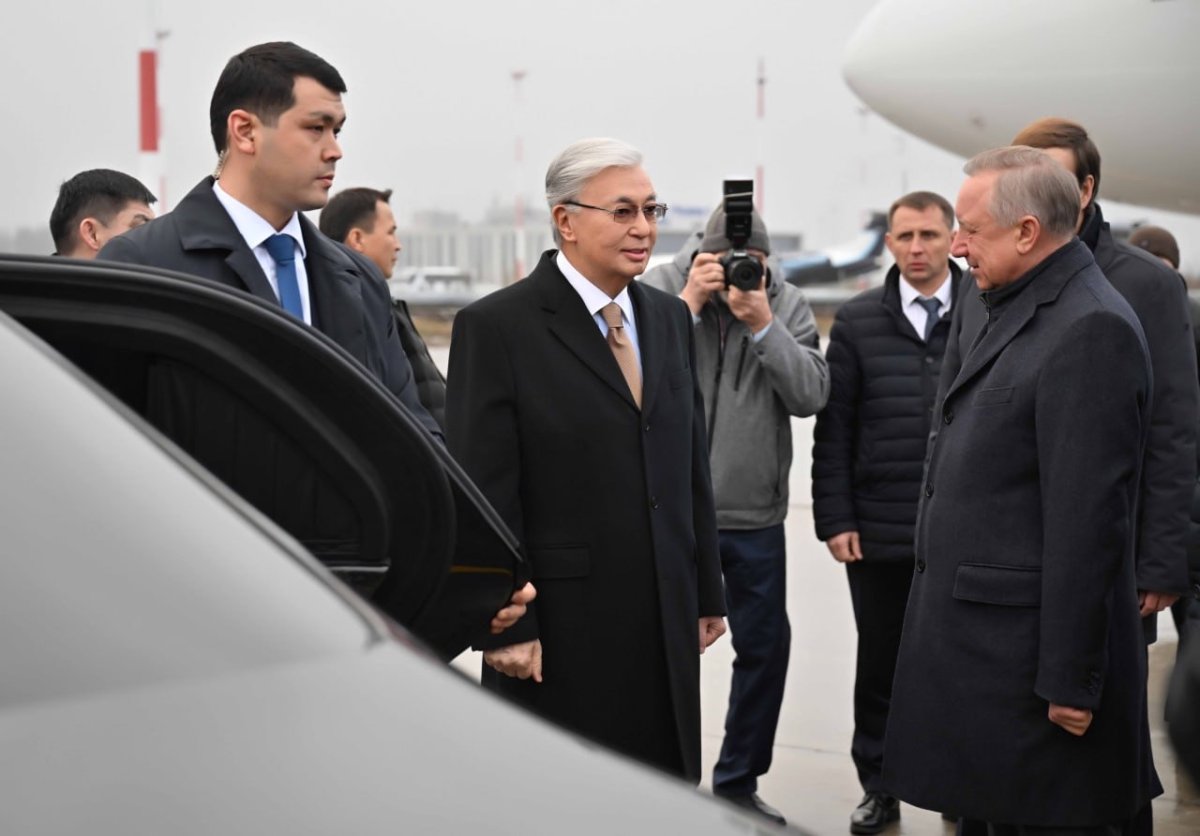 Тоқаев Санкт-Петербургке барды