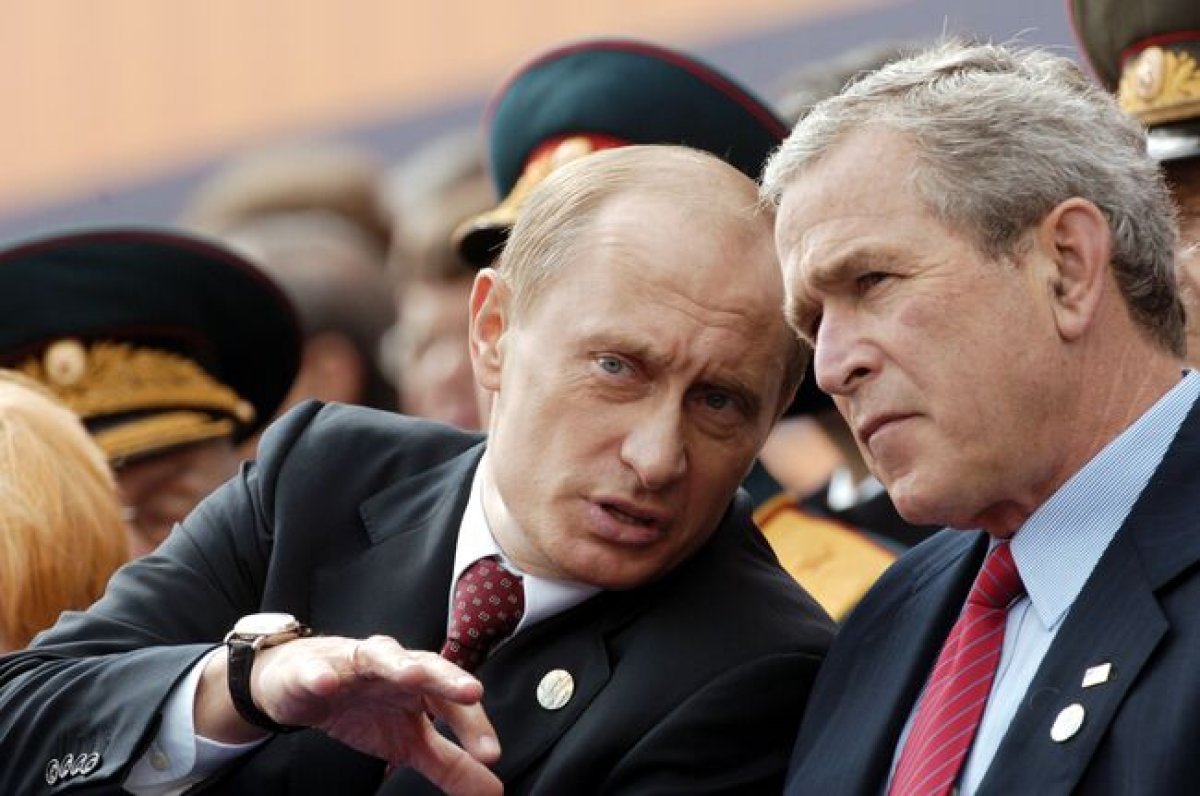 Путин мен Буштың әңгімесінде Қазақстан туралы да сөз болған