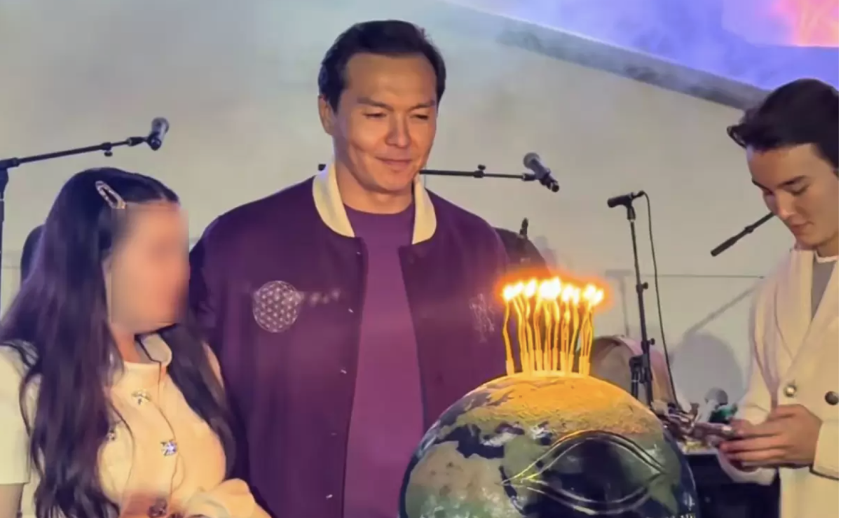 Назарбаевтың немересі туған күнін Дубайда дүркіретіп атап өтті