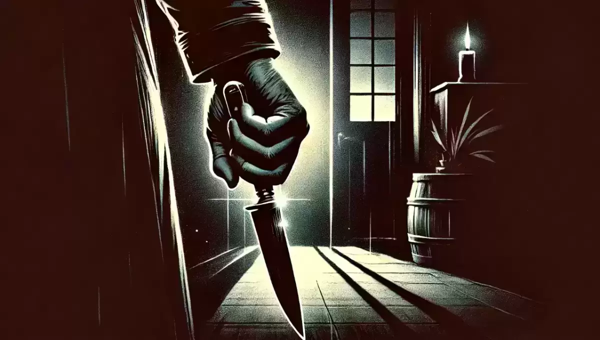 Талғарда әйел адамды 5 жасар қызының көзінше өлтіріп кеткен