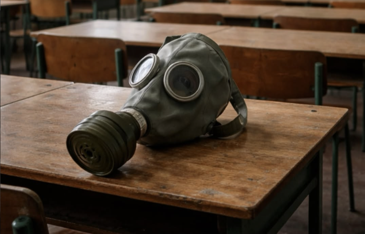 Өскеменде оқушылар лас ауа салдарынан қашықтан оқиды