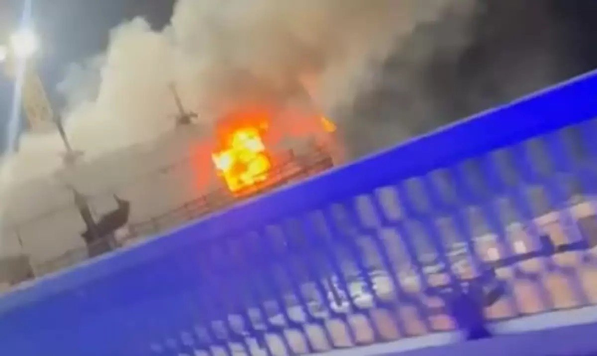 Павлодарда құны миллиардтаған көпірде өрт шықты