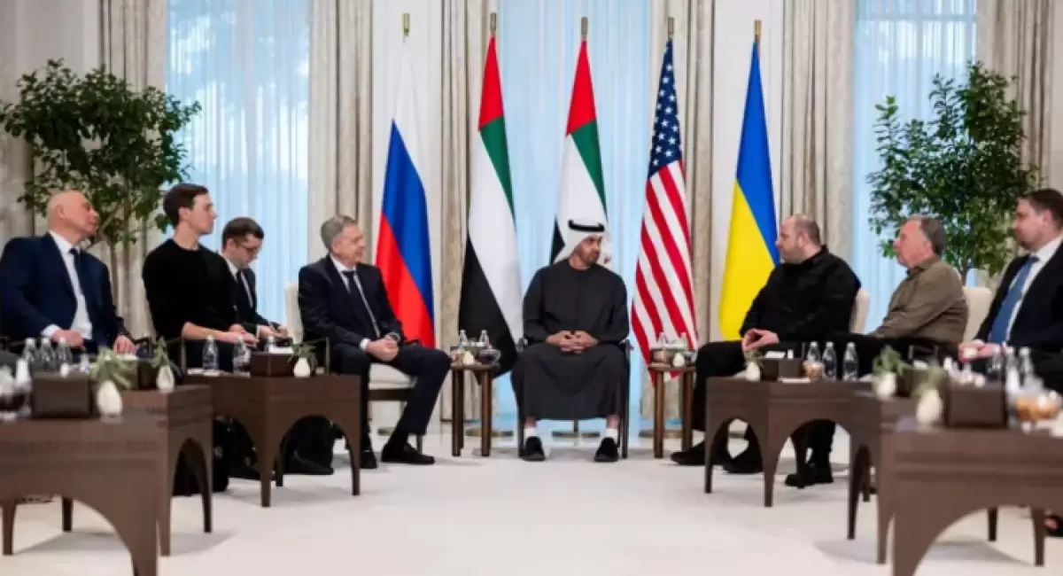 Абу-Дабиде Украина, Ресей және АҚШ келіссөзінің екінші раунды басталды