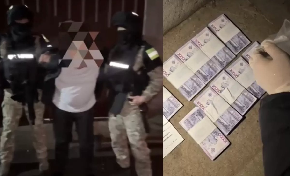 Шымкентте кәсіпкерден 20 млн бопсалаған ер адам ұсталды