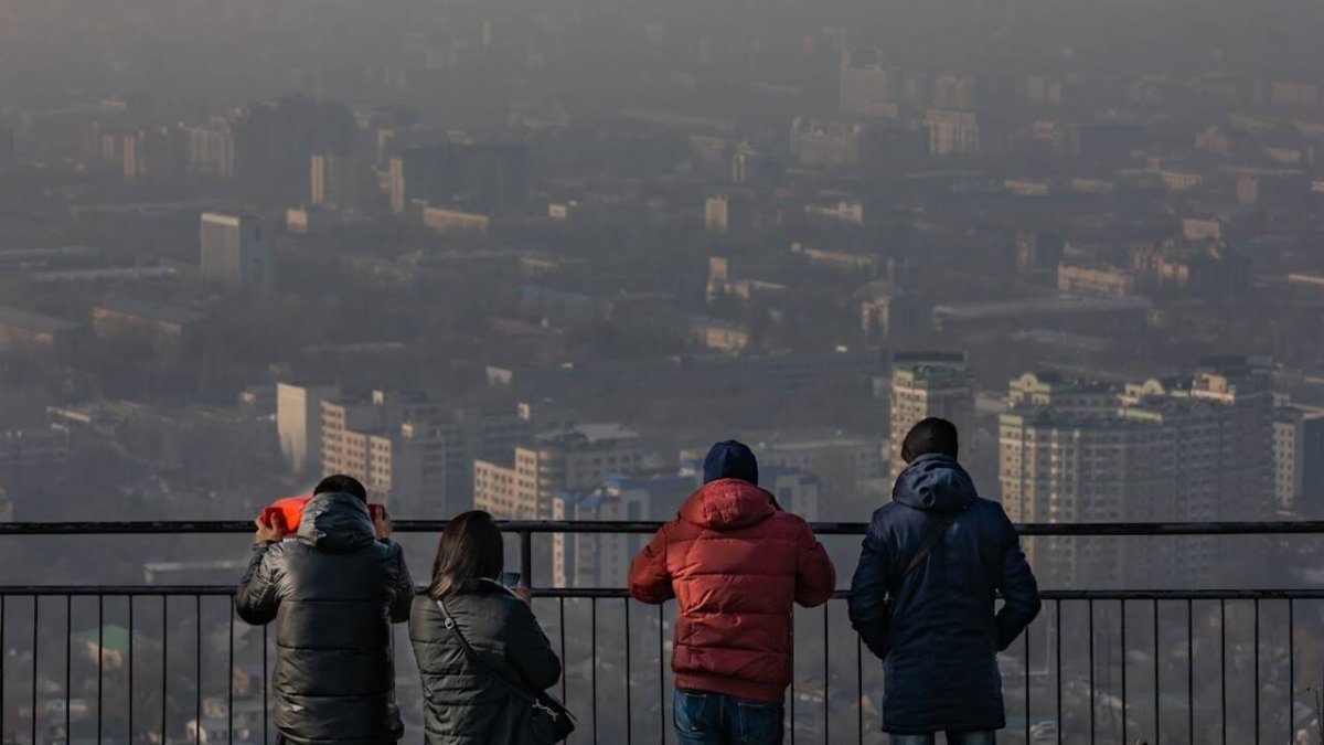 Алматыда ауаның ластанғаны ескертілді
