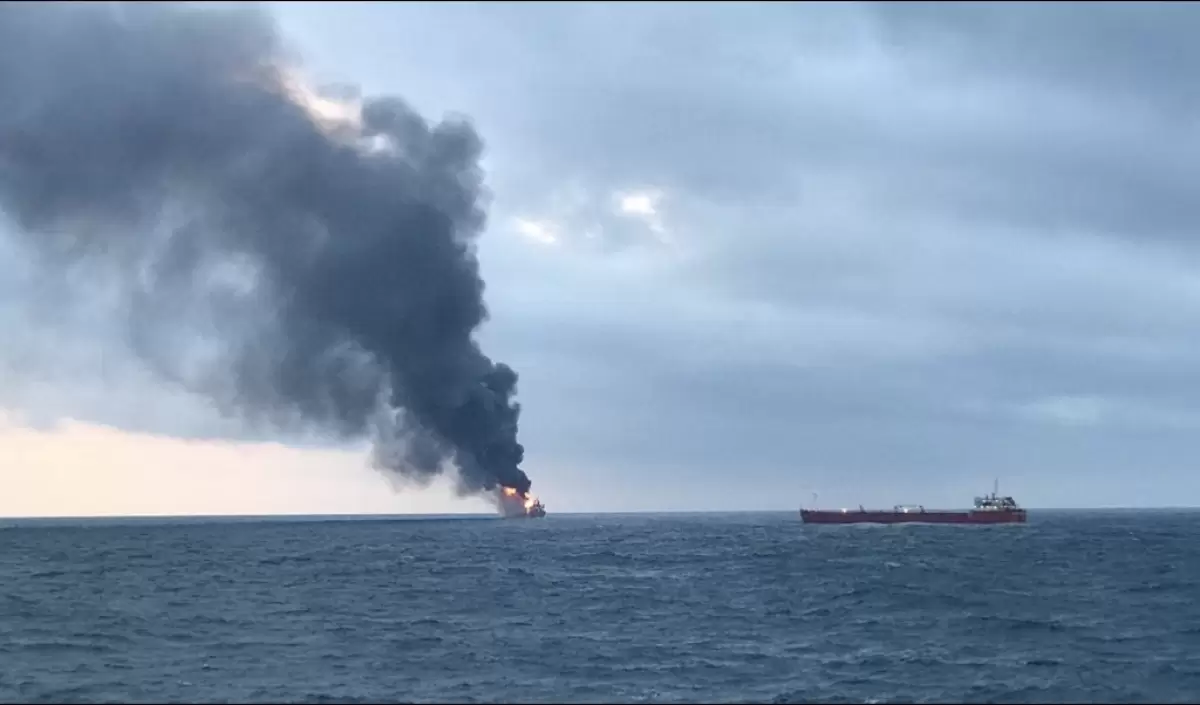 Түркиялық мұнай танкеріне ұшқышсыз аппараттар шабуыл жасады