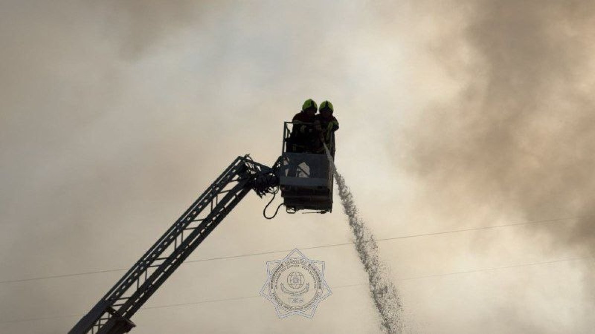 Алматыдағы барахолка аумағында тағы да өрт шықты